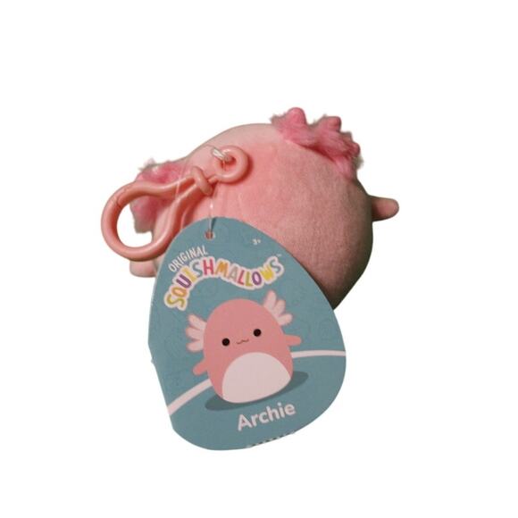 BLACK FRIDAY SALE - Squishmallows Backpack Clip - ARCHIE - NWT - Picture 3 of 7